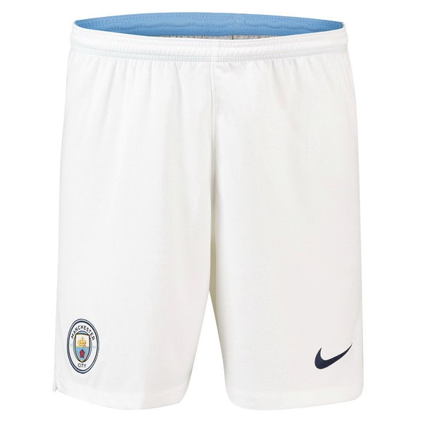 Pantalon Football Manchester City Domicile 2018-19 Blanc